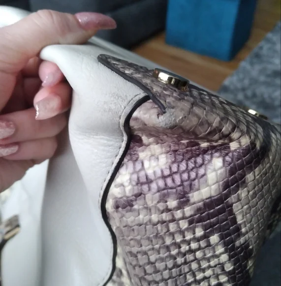 Michael Kors snakeskin purse - Picture 10 of 16